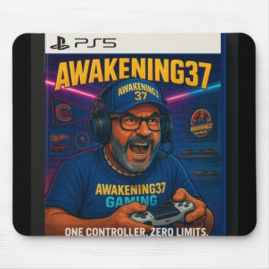 "Awakening37: Next Gen Grind Collector’s Mousepad Muismat (Voorkant)