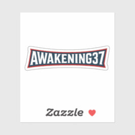 Awakening37 Sticker – Zet de Merknaam op de Kaart.