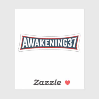 Awakening37 Sticker – Zet de Merknaam op de Kaart.