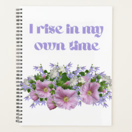 Awakening Energy Floral Planner