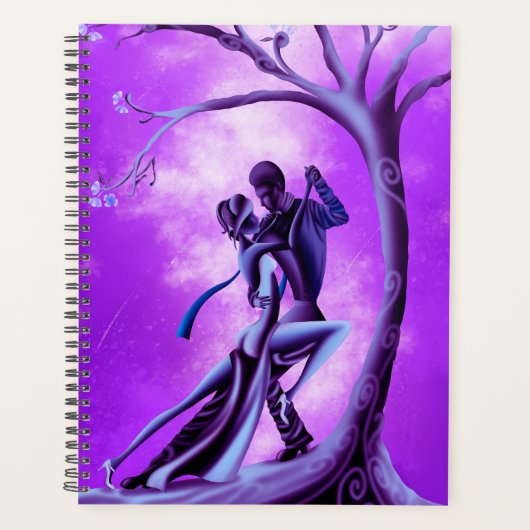 Awakening Moon - Romantische dans Fantasy Art Planner (Voorkant)