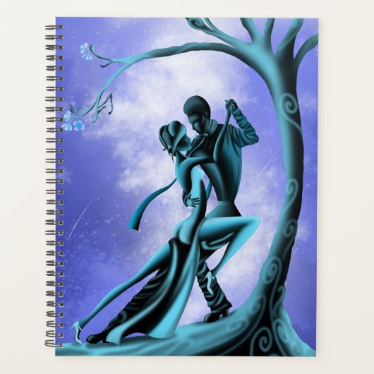 Awakening Moon - Romantische dans Fantasy Art Planner (Voorkant)
