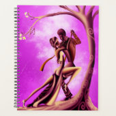 Awakening Moon - Romantische dans Fantasy Art Planner (Voorkant)