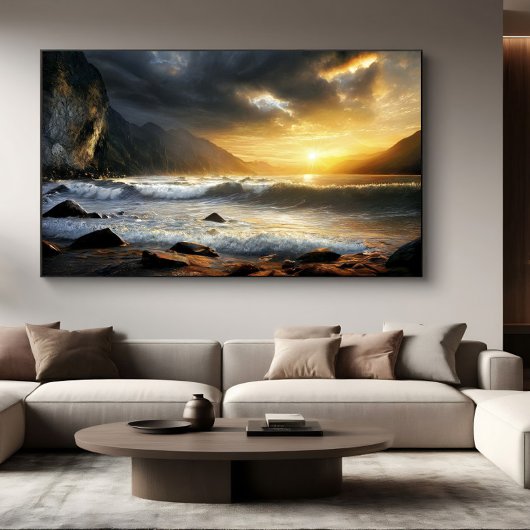 Awakening of the Horizon Canvas Afdruk