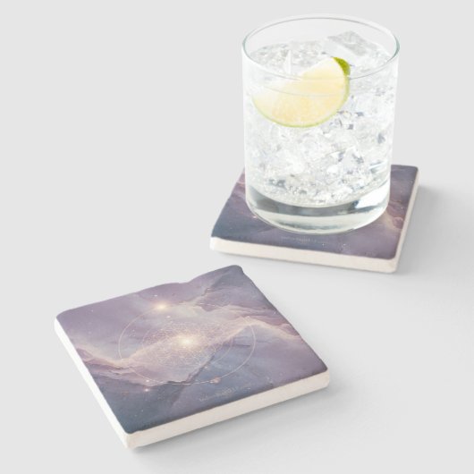 Awakening Stone Coaster Stenen Onderzetter (Zijkant)