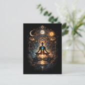 Awakening the Inner Cosmos Briefkaart (Staand voorkant)