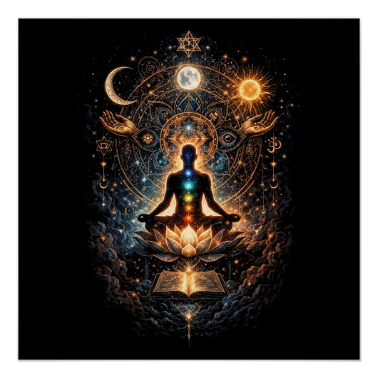 Awakening the Inner Cosmos Perfect Poster (Voorkant)