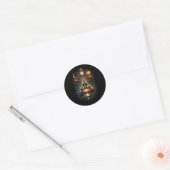 Awakening the Inner Cosmos Ronde Sticker (Envelop)