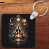 Awakening the Inner Cosmos Sleutelhanger (Achterkant)