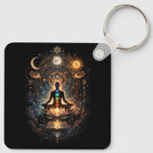 Awakening the Inner Cosmos Sleutelhanger (Achterkant)
