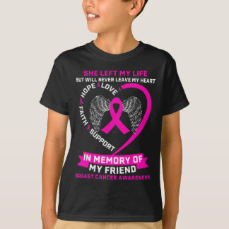 Awaness bij borstkanker t-shirt