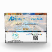 Award-Sample of Host Award Fotoblokken (Voorkant)