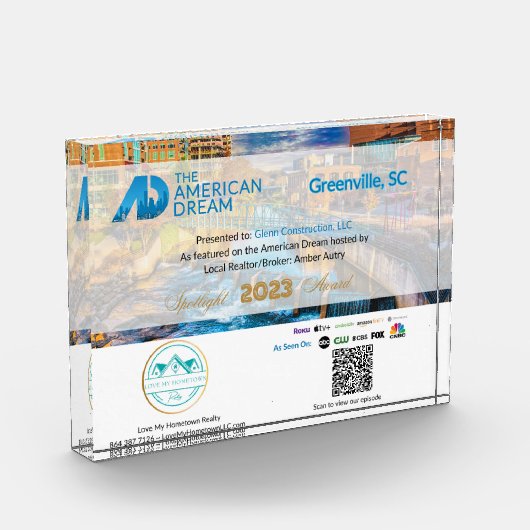 Award-Sample of Host Award Fotoblokken (Links)