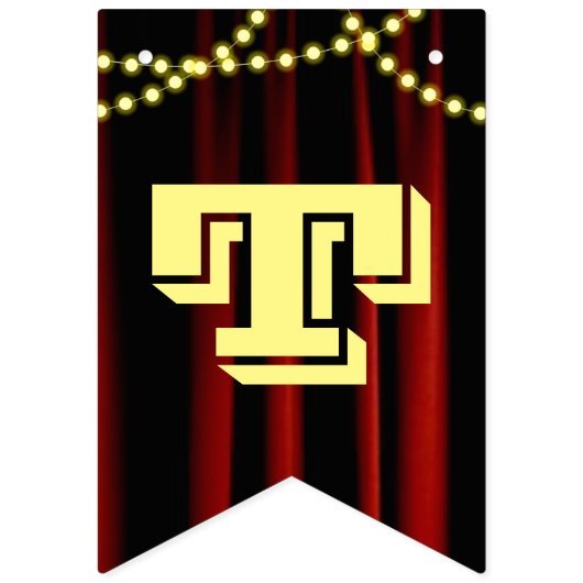 Award Show Movie Lights Custom Banner (Derde vlag)