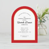 Awards Dinner Celebration Arch Kaart (Staand voorkant)