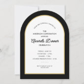 Awards Dinner Celebration Arch Kaart (Voorkant)