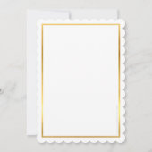 AWARDS GALA DINER modern zakelijk grijs goud Kaart (Achterkant)