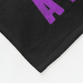 Awareness Day USA Amerikaanse vlag Overdose Awaren Fleece Deken (Hoek)