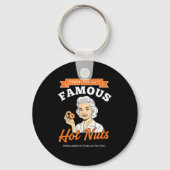 Awareness Fonda Lynn Dee's Famous Hot Nuts Retro A Sleutelhanger (Voorkant)