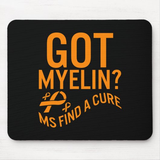 Awareness Got Myelin Vind genezing van multiple sc Muismat (Voorkant)