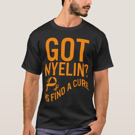 Awareness Got Myelin Vind genezing van multiple sc T-shirt (Voorkant)