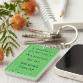 Awareness Green Ribbon Sleutelhanger (Voorkant Rechts)