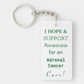Awareness Green Ribbon Sleutelhanger (Voorkant)