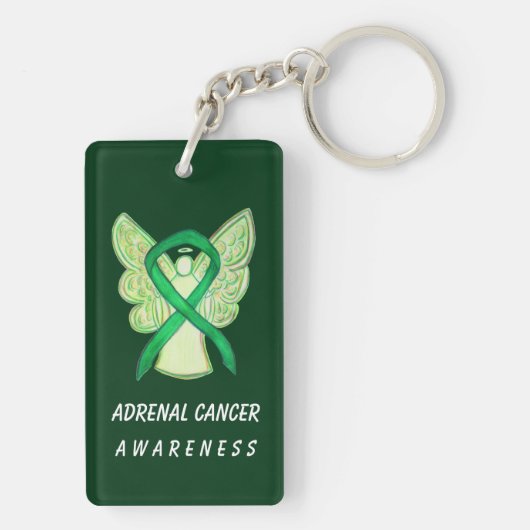 Awareness Green Ribbon Sleutelhanger (achterkant)