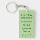 Awareness Green Ribbon Sleutelhanger (Voorkant)