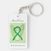 Awareness Green Ribbon Sleutelhanger (achterkant)