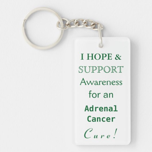 Awareness Green Ribbon Sleutelhanger (Voorkant)