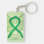 Awareness Green Ribbon Sleutelhanger (achterkant)