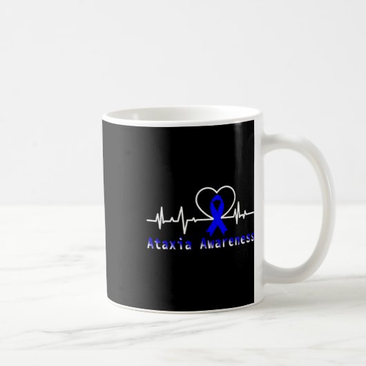 Awareness Heartbeat Warrior Ondersteuning Koffiemok (Rechts)