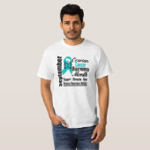 AWARENESS Maand Butterfly Ribbon T-shirt (Voorkant volledig)