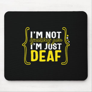 Awareness Month ASL Taalondersteuning niet negeren Muismat