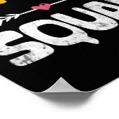 Awareness Month Dyslexie Leraar Therapeut Poster (Hoek)