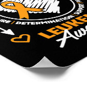 Awareness Month Support Ik Draag Sinaasappel voor  Poster (Hoek)