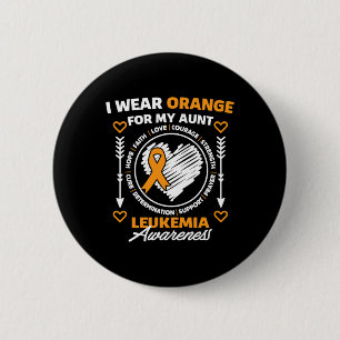 Awareness Month Support Ik Draag Sinaasappel voor  Ronde Button 5,7 Cm