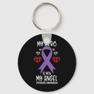 Awareness Remembrance Herinnering Hero is nu mijn Sleutelhanger