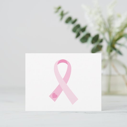 Awareness Ribbon Briefkaart (Staand voorkant)