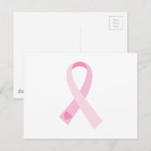 Awareness Ribbon Briefkaart (Voorkant / Achterkant)