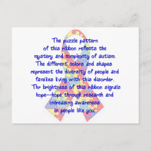 Awareness Ribbon Briefkaart
