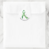 Awareness Ribbon Organ Donation Awareness Ronde Sticker (Tas)