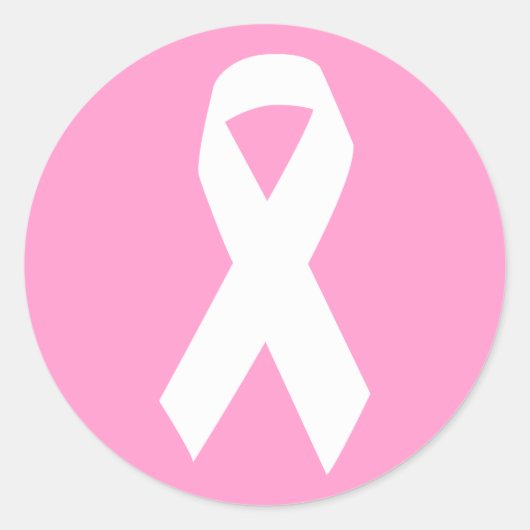 Awareness Ribbon Sticker (Voorkant)