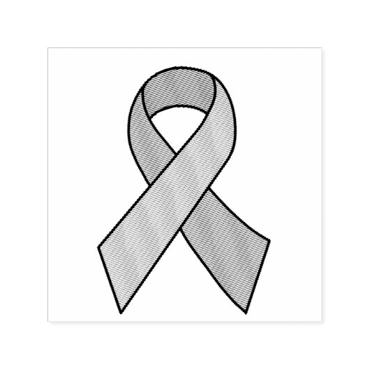 Awareness Ribbon Zelfinktende Stempel (Design)