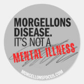 Awareness Sticker – Grijs (Voorkant)