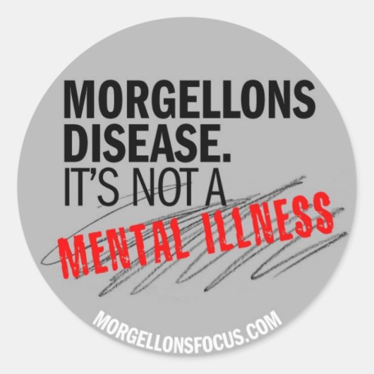 Awareness Sticker – Grijs (Voorkant)