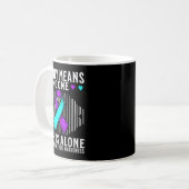Awareness Support Prevention Awareness Month Koffiemok (Voorkant links)