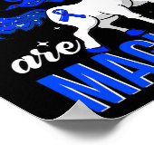 Awareness Warrior Fun Eenhoorn Poster (Hoek)