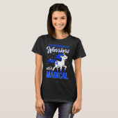 Awareness Warrior Fun Eenhoorn T-shirt (Voorkant volledig)